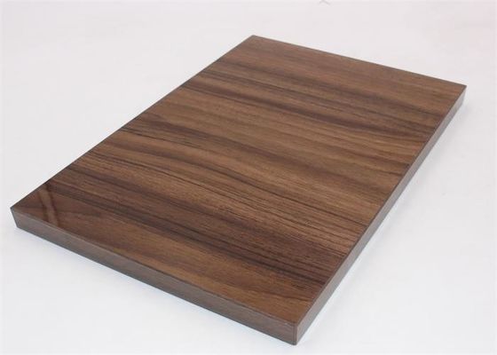 Anti Yellowing  Wood Grain E0 High Gloss MDF Panels 30mm