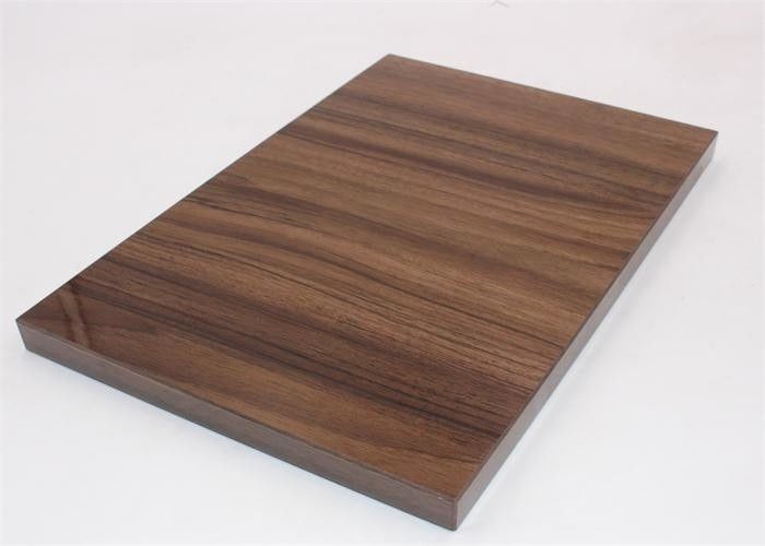 Anti Yellowing  Wood Grain E0 High Gloss MDF Panels 30mm